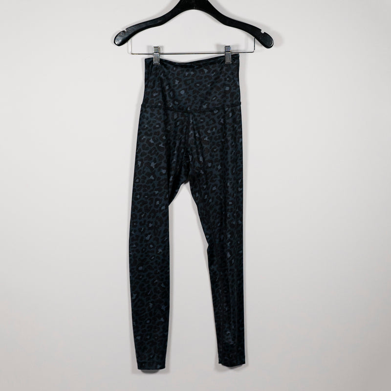 Beyond Yoga Women's Lux High Waisted Athletic Midi Leggings Leopard Pattern XS