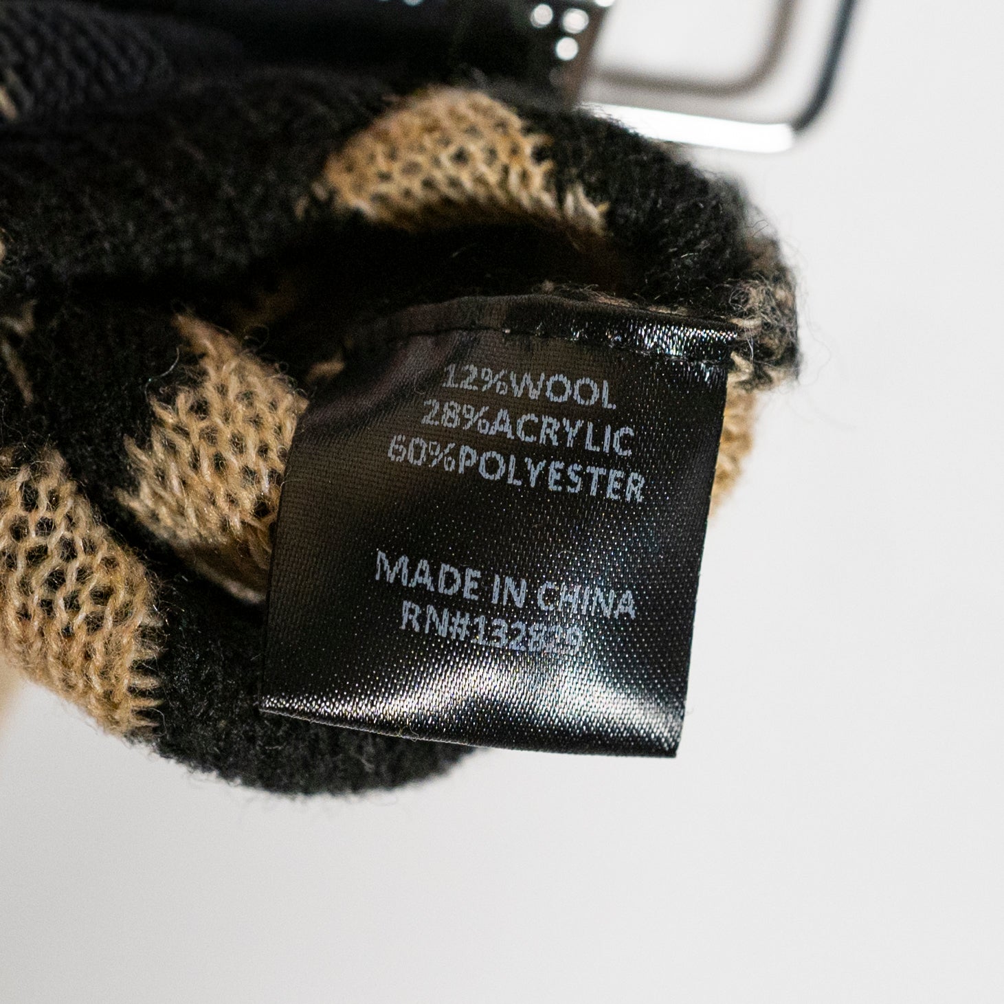 NBD Olivia Wool Blend Cut Out One Shoulder Zebra Animal Print Pattern Sweater