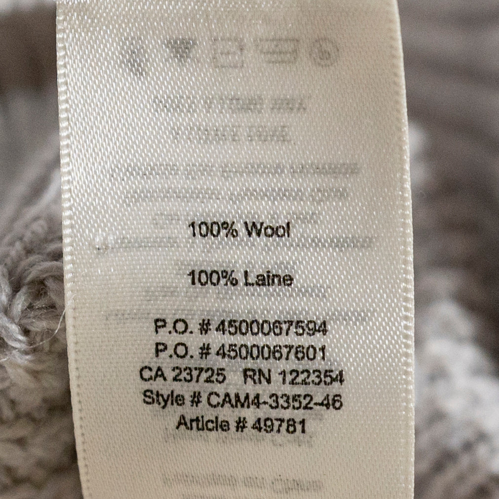 Wilfred Aritzia Montpellier Relaxed Merino Wool Knit Pullover Turtleneck Sweater