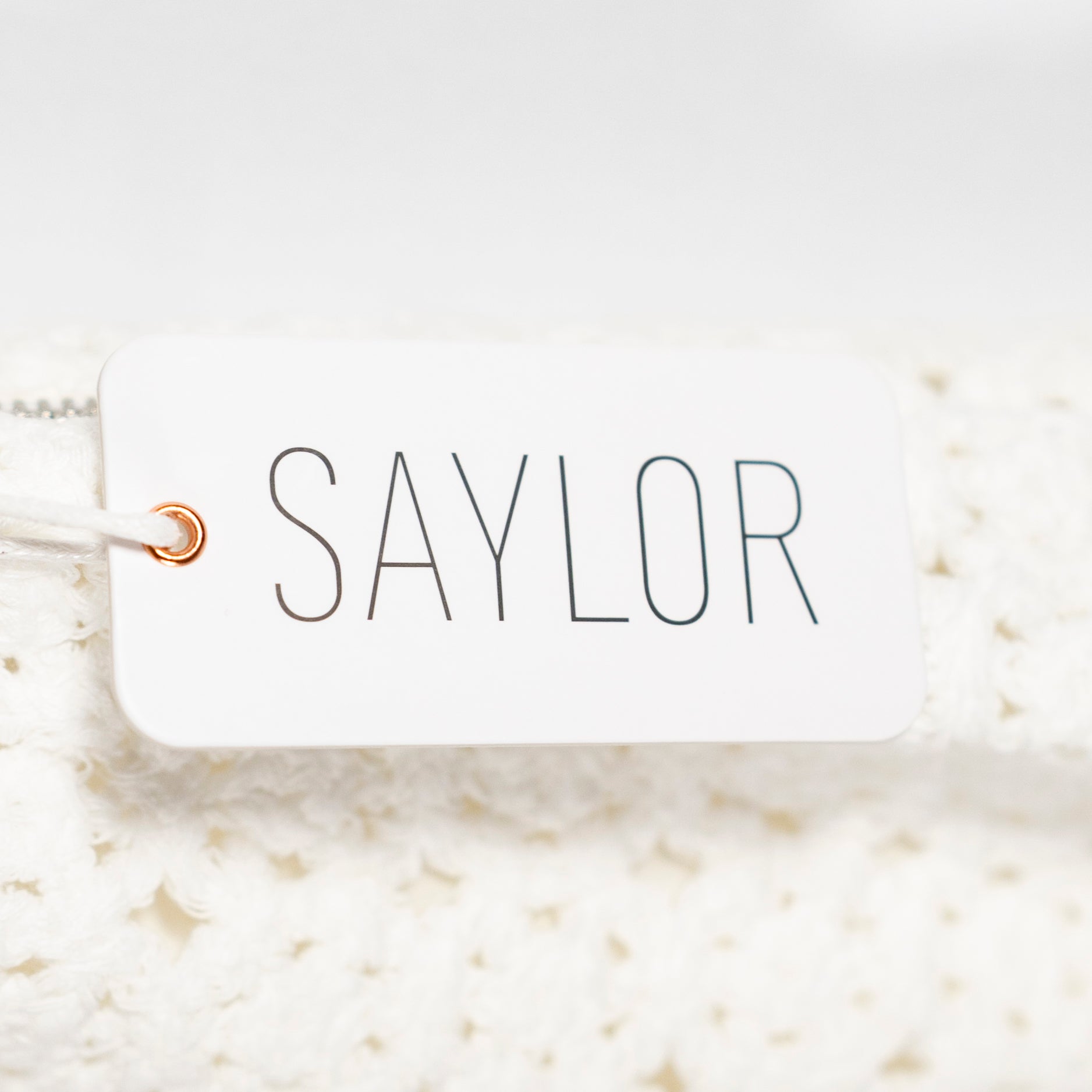 NEW Saylor Elie Cotton Fringe Crochet Knit Midi Skirt White XS