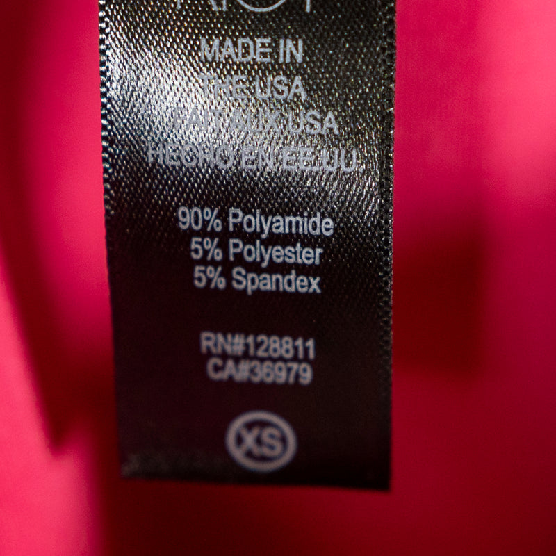 Beach Riot Sydney One Piece Prism Pink Sparkle Glitter Belted Swim Bathing Suit