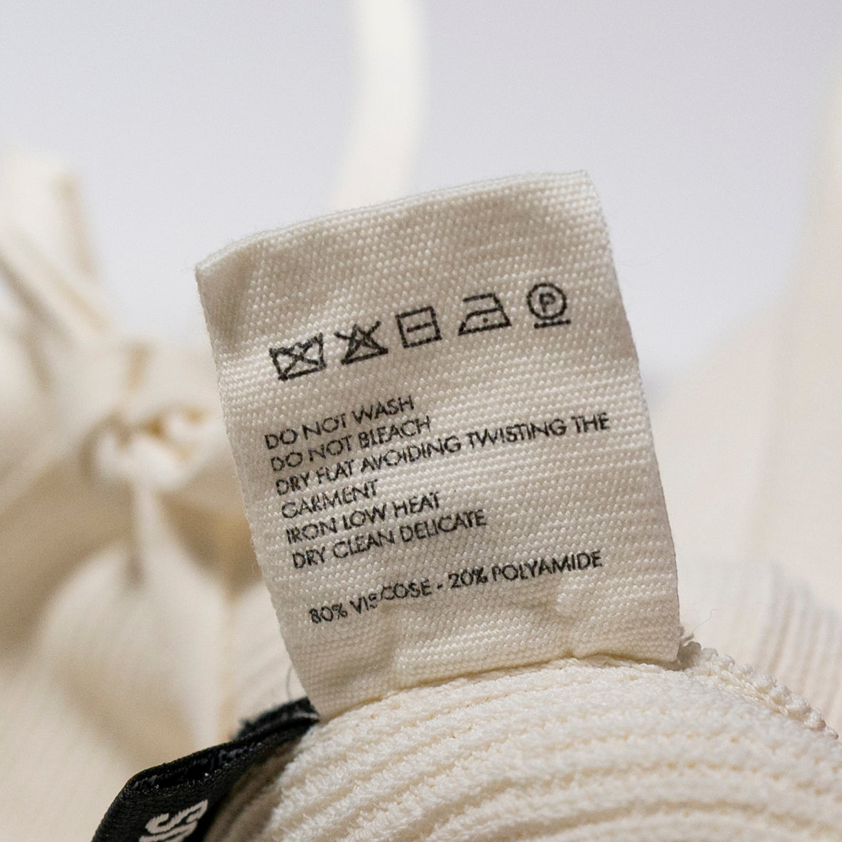 Jacquemus Ribbed Knit Stretch Open Back Collared Short Sleeve Sweater White XS