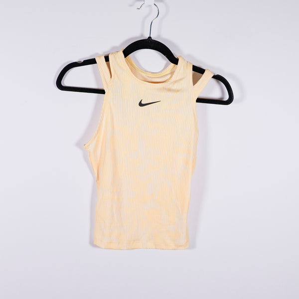 Nike Women's Slam RG Women's Tennis Tank Pickleball Athletic Top Laser Orange XS