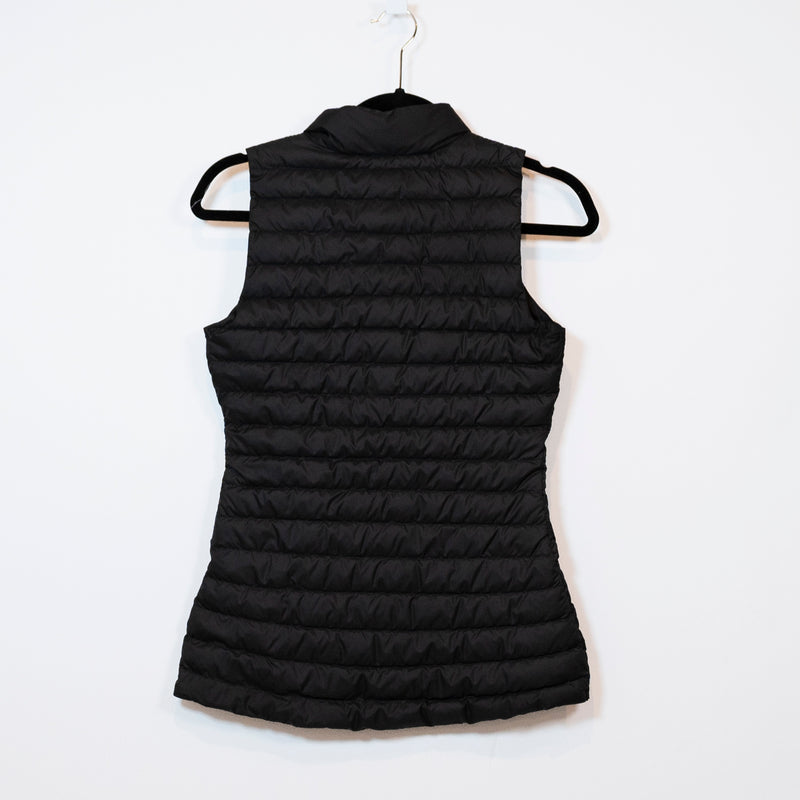 Lululemon Women's Pack It Down Quilted Feather Sleeveless Full Zip Vest Black 0