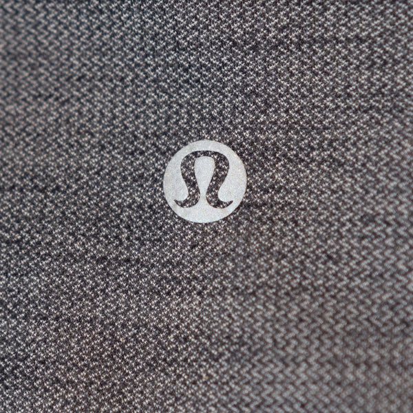 Lululemon Align Pant II 24" Mini Heathered Herringbone Heathered Black White 2