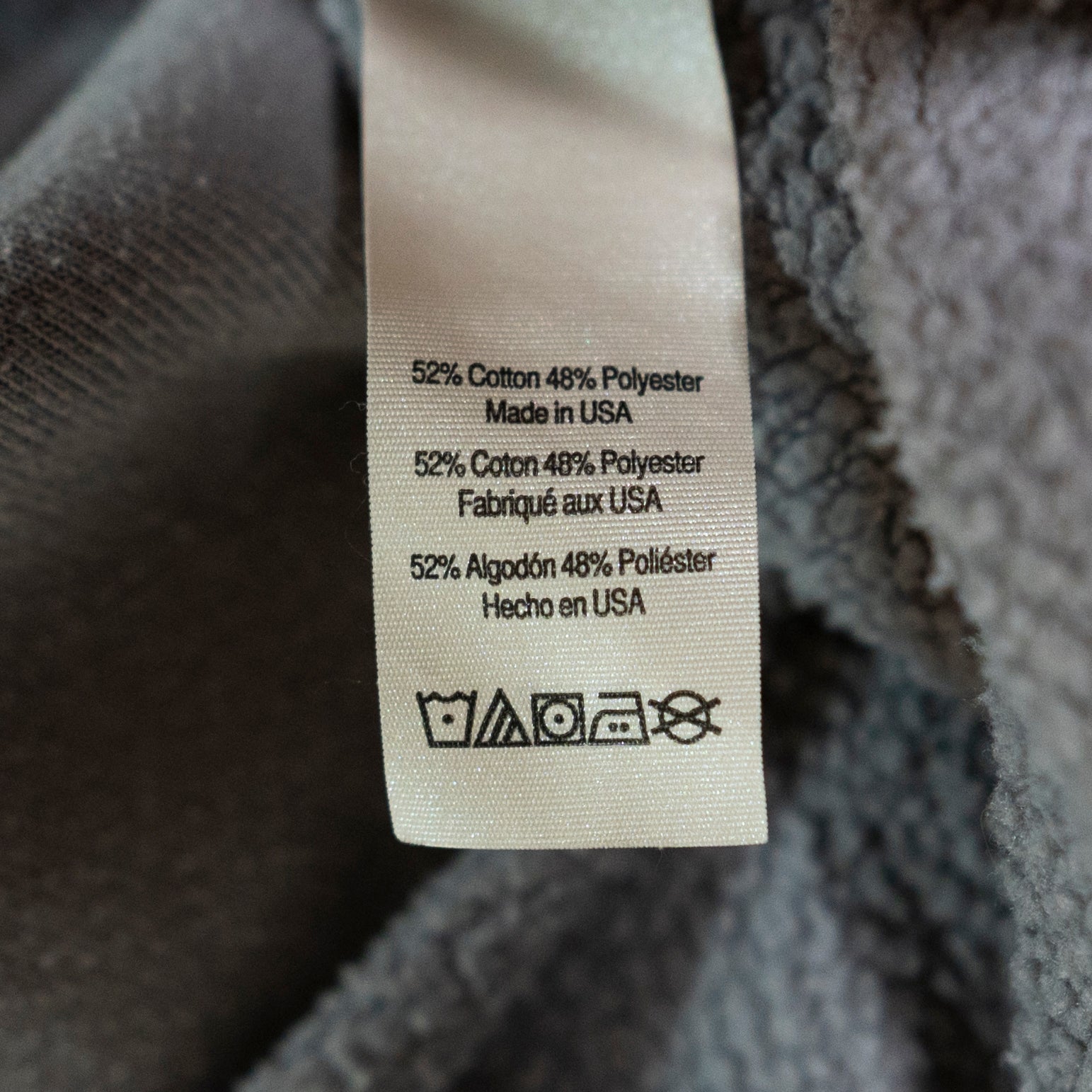 Alo Yoga Women's Cotton Blend Terry Lined Cropped Hoodie Sweatshirt Sweater Gray