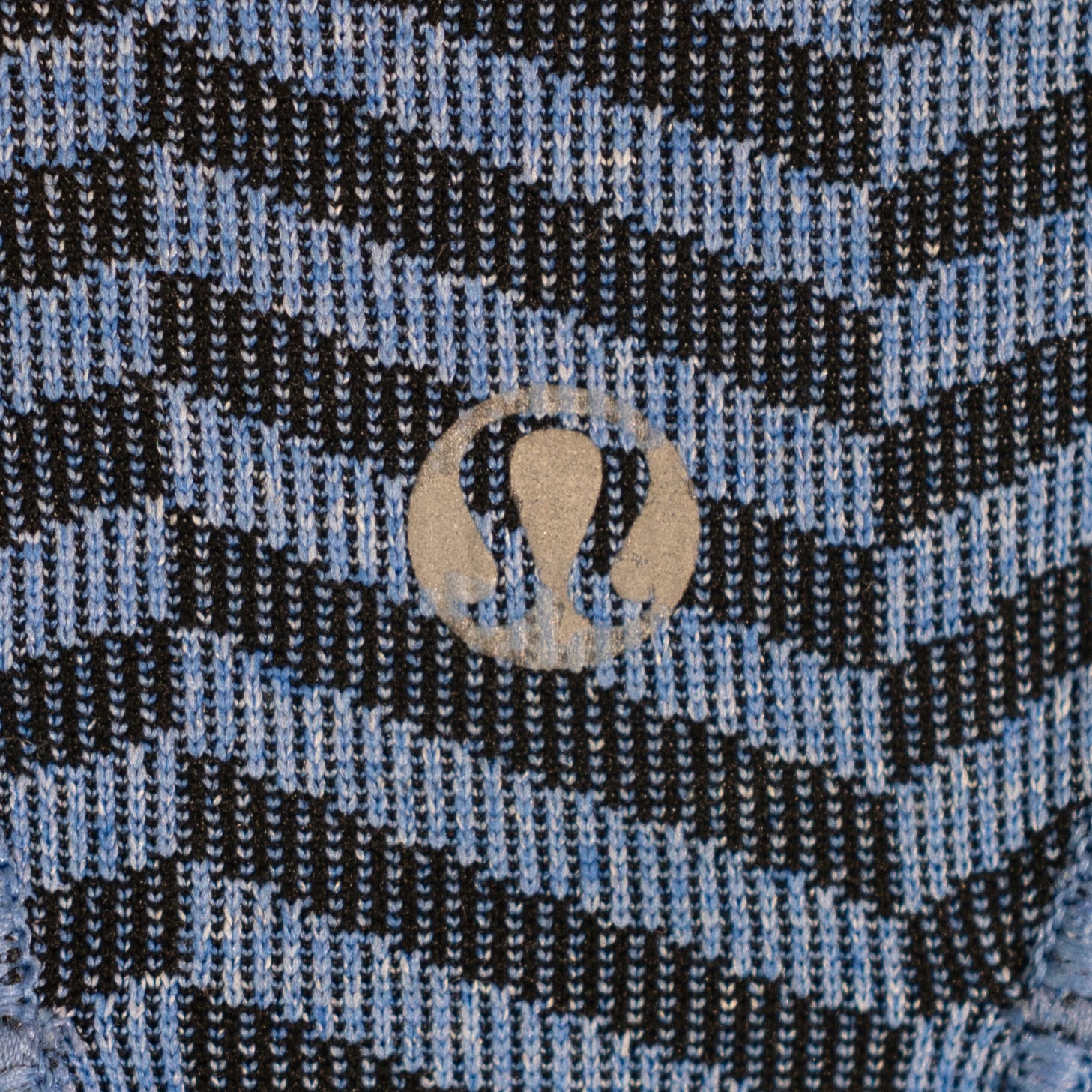 Lululemon Swiftly Tech Tank Top Racerback Heathered Harbor Blue Herringbone 6