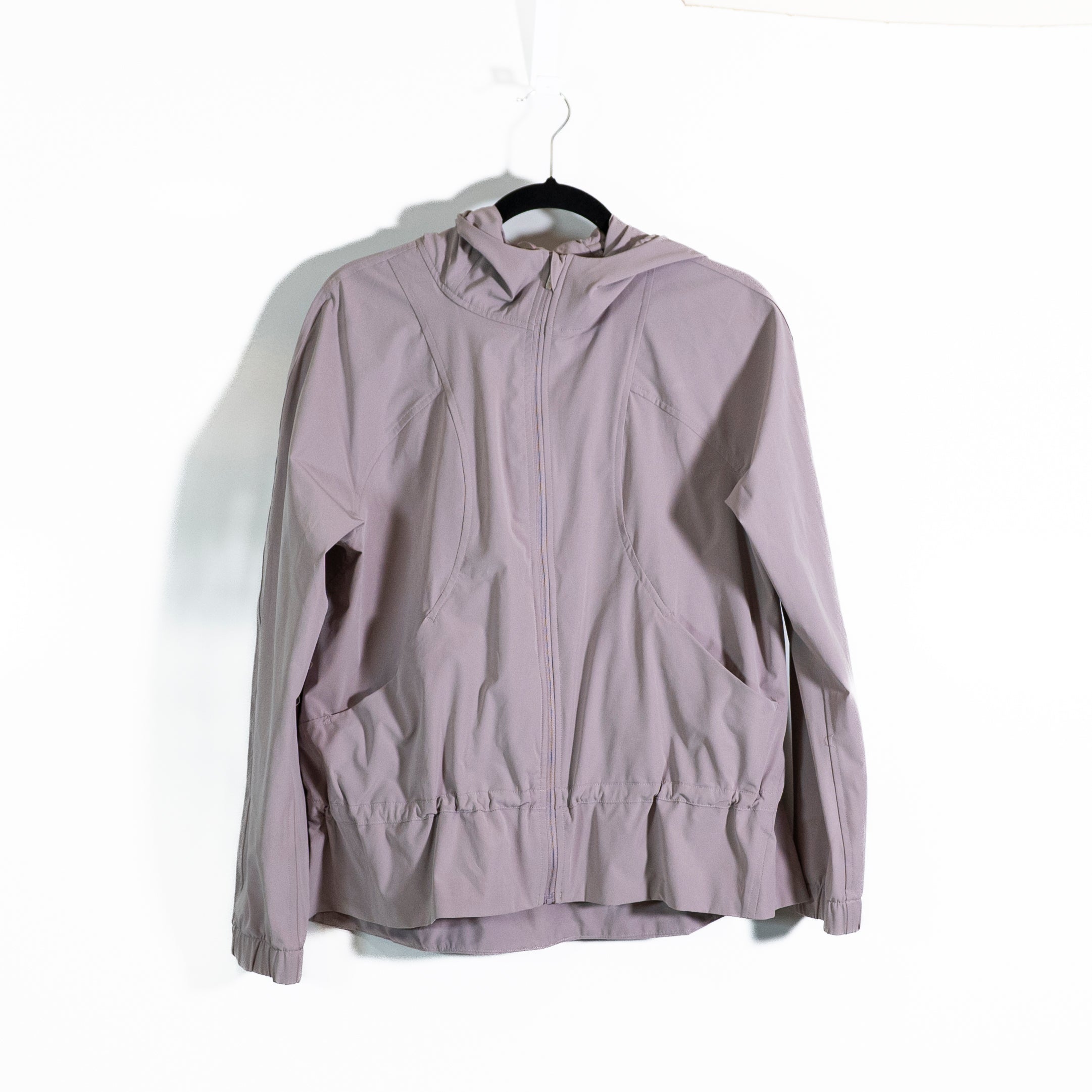 Lululemon Pack It Up Water Resistant Full Zip Lightweight Jacket Smoky Blush 8