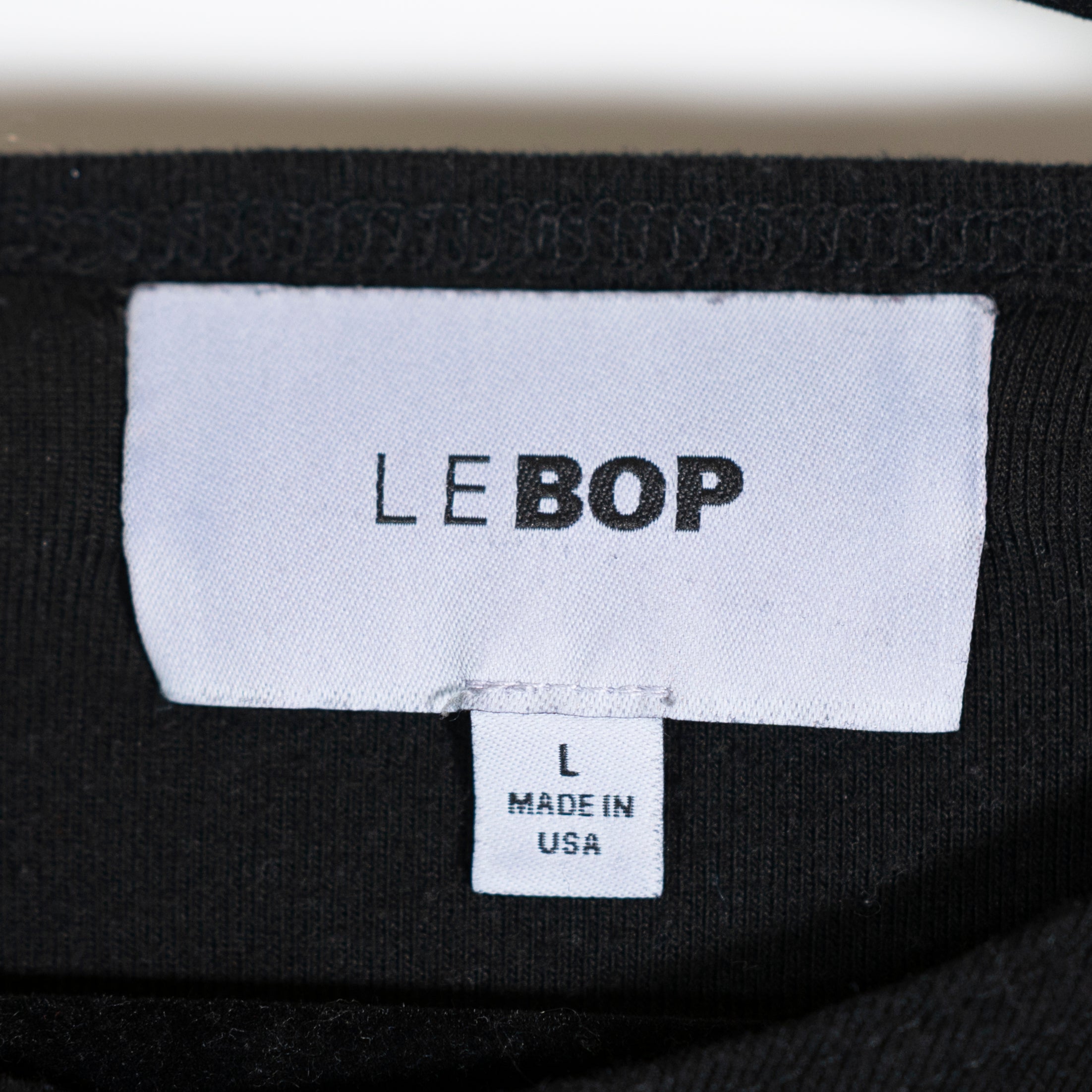 Le Bop Women's Eloise Scoop Neck Button Front Cardigan Sweater Black Large