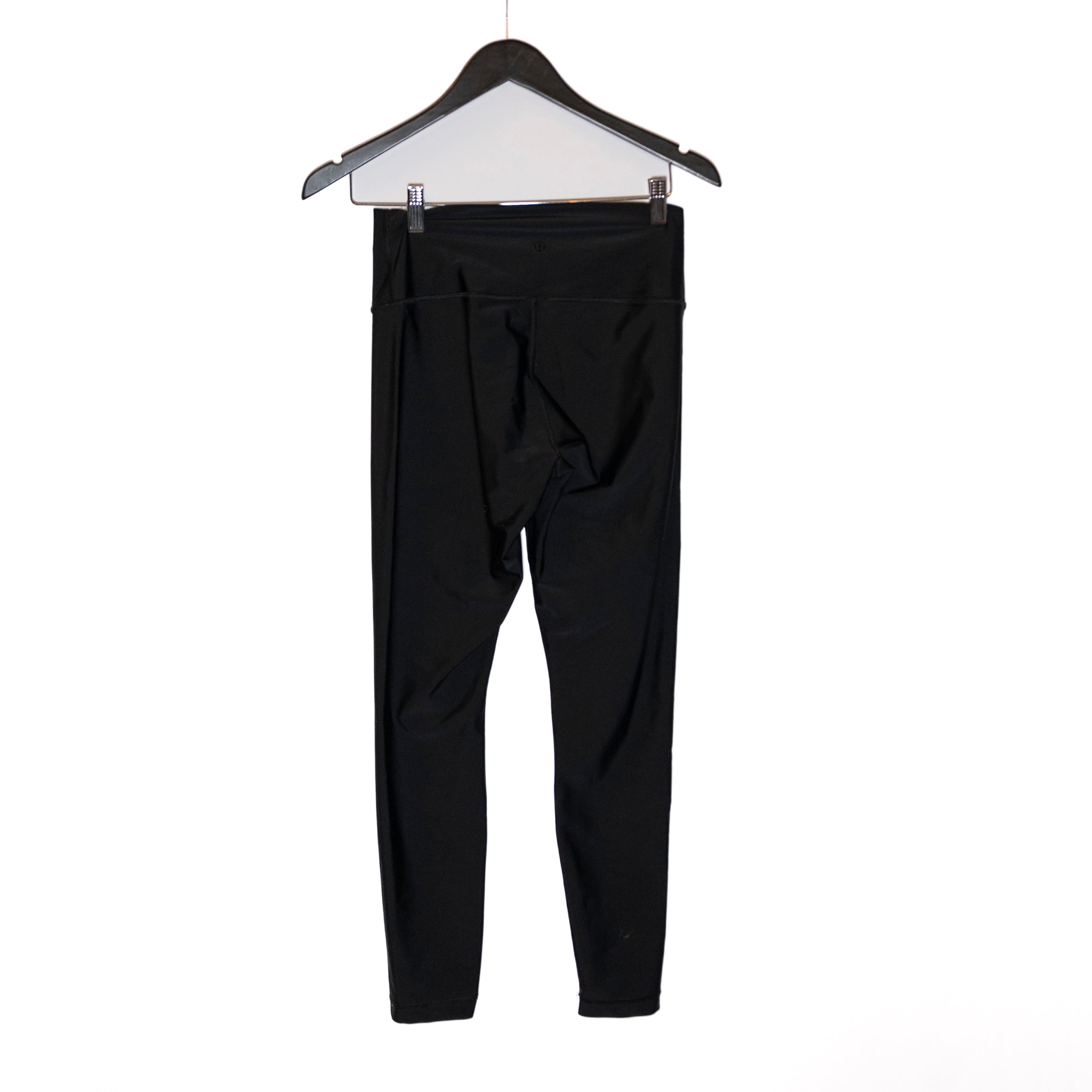 Lululemon Women's Wunder Under High Rise Shine Athletic Work Out Leggings Black