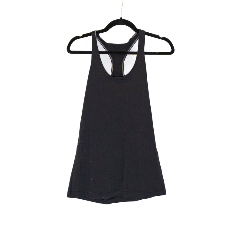 Lululemon Women's Cool Racerback Sleeveless Athletic Work Out Tank Top Black M