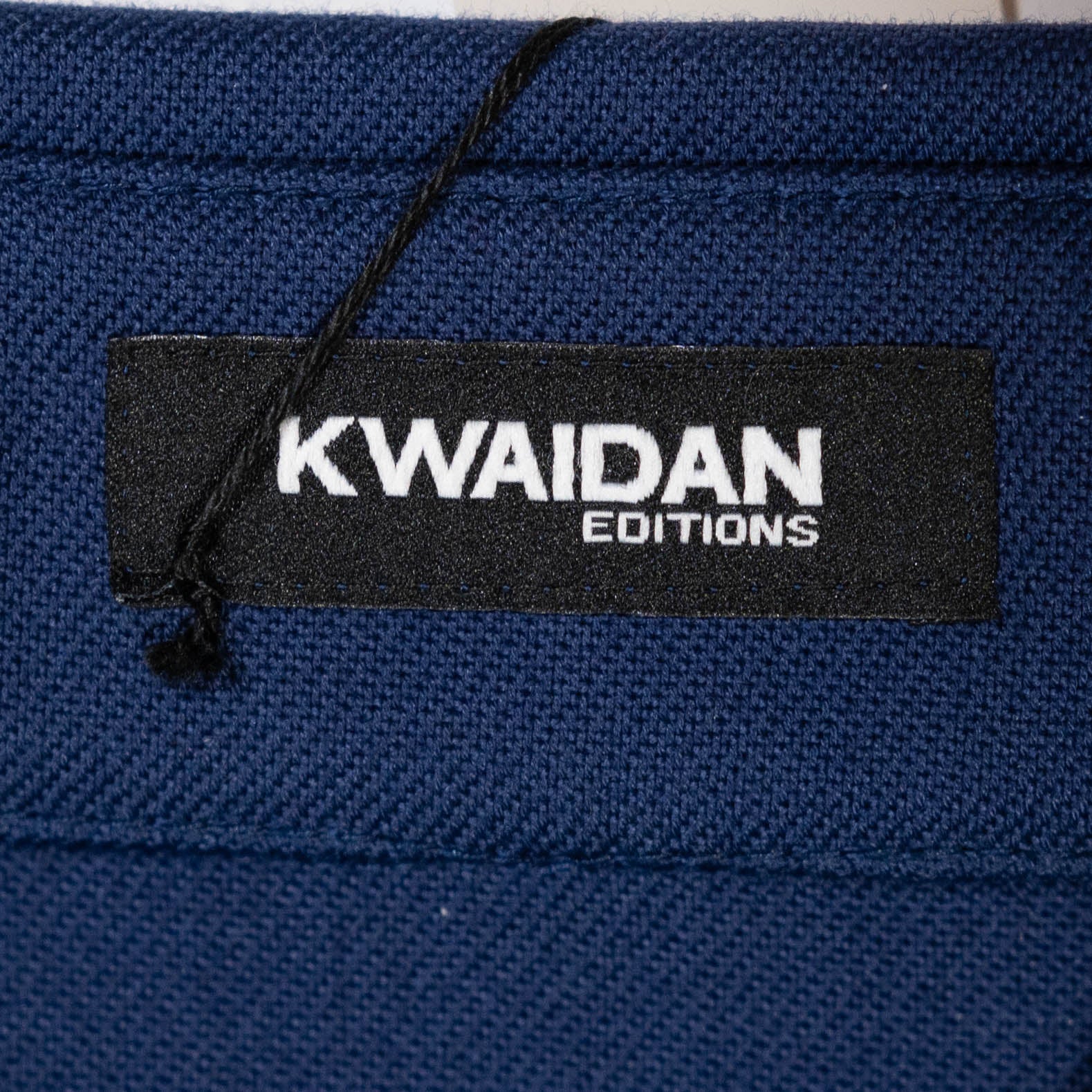 NEW Kwaidan Editions Oversized Mens Collared Shirt Cotton Twill Industrial Blue