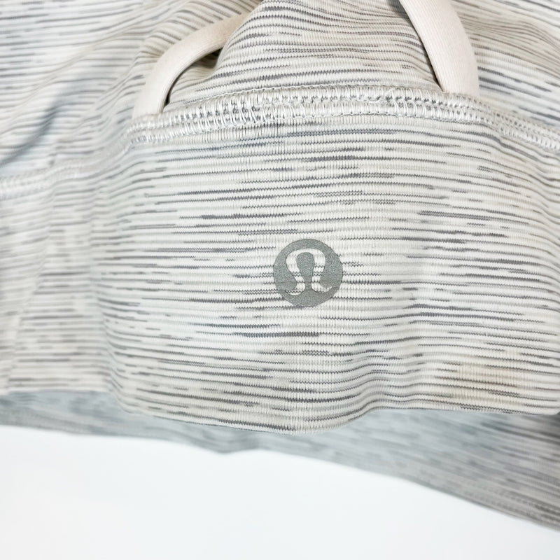 Lululemon Energy Long Line Wee Are From Space Nimbus Battleship Sports Bra 6