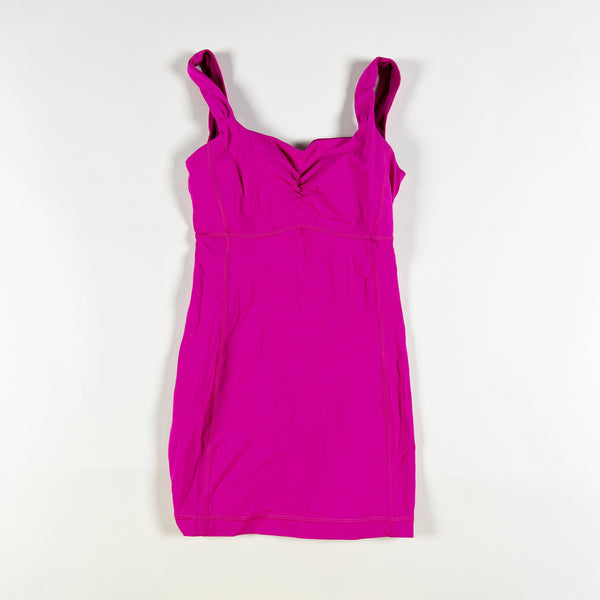 Lululemon Women's Aria Tank II Ruched Bodice Paris Perfection Pink Top 2