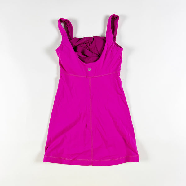 Lululemon Women's Aria Tank II Ruched Bodice Paris Perfection Pink Top 2