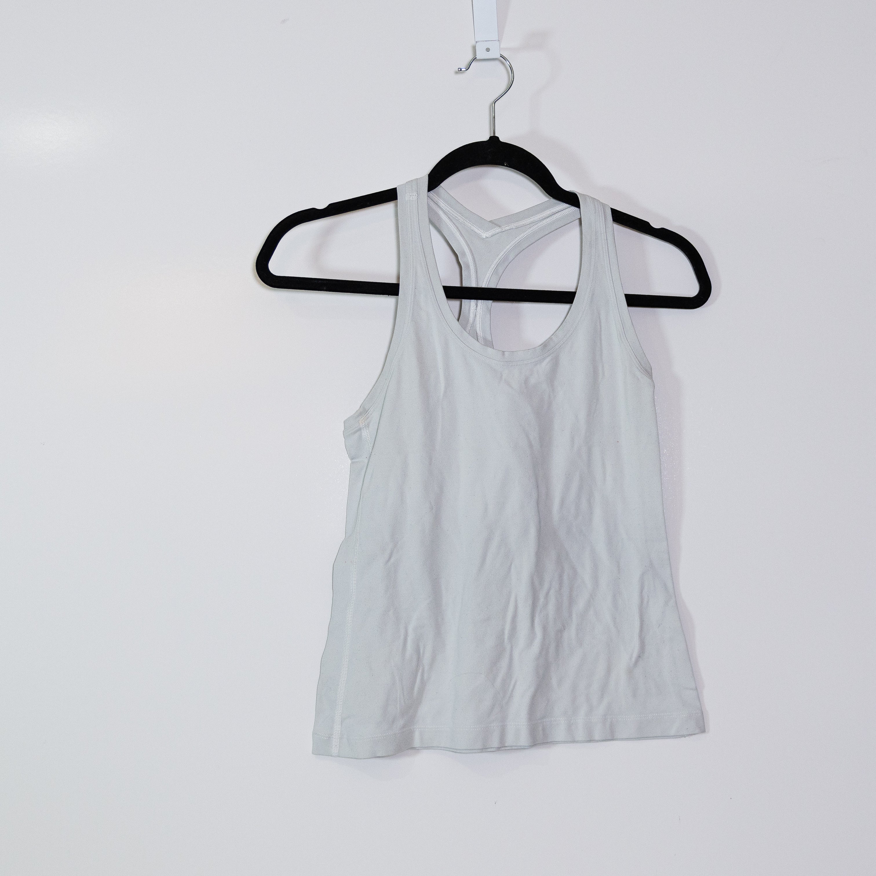 Lululemon Women's Cool Racerback Athletic Work Out Cotton Tank Top Gray Small