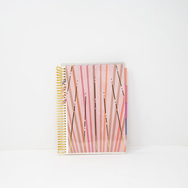 NEW Erin Condren Fitness Self-Care Daily Journal Planner Spiral Notebook