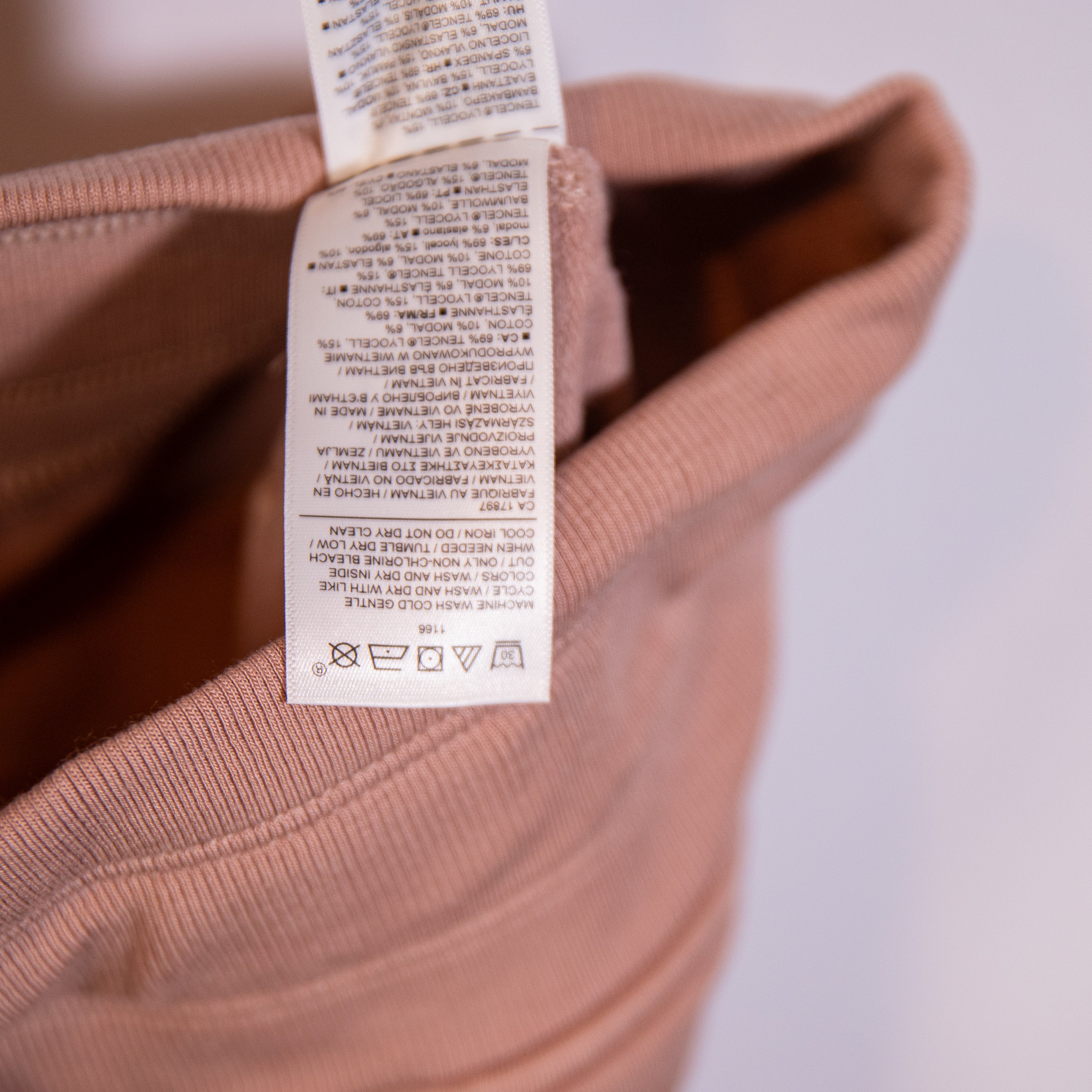 Athleta Women's Balance Jogger Cotton Modal Brush Fleece Lined Ankle Crop Pants