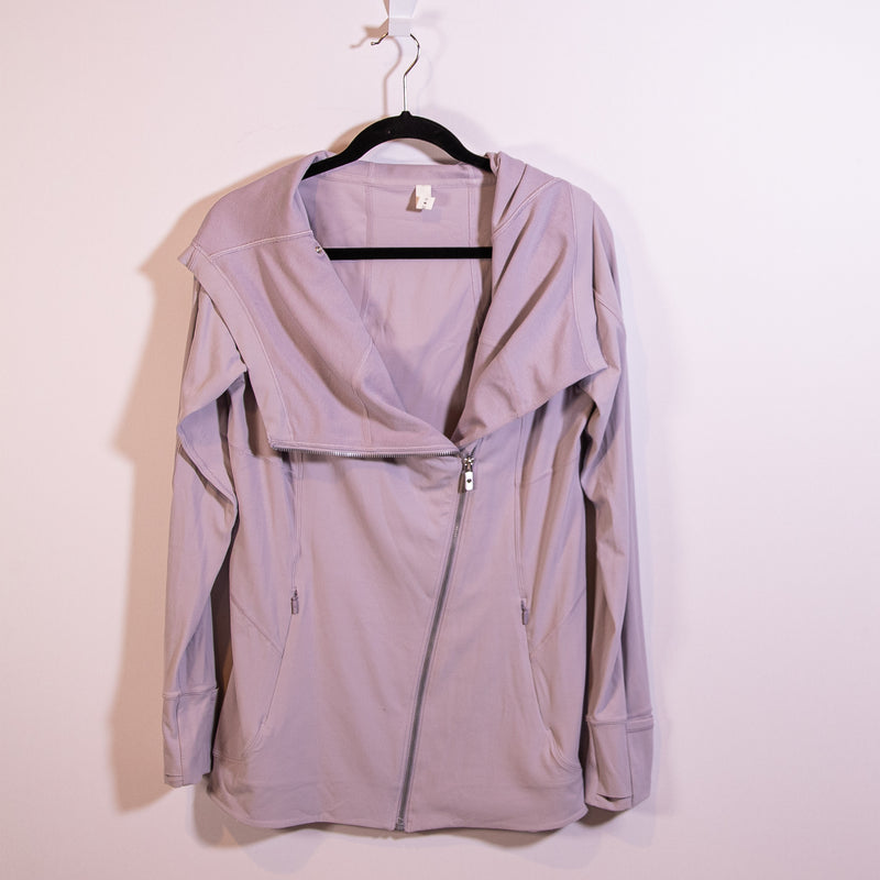 Lululemon Women's Every Journey Hoodie II Full Zip Jacket Nulu Iced Iris 12