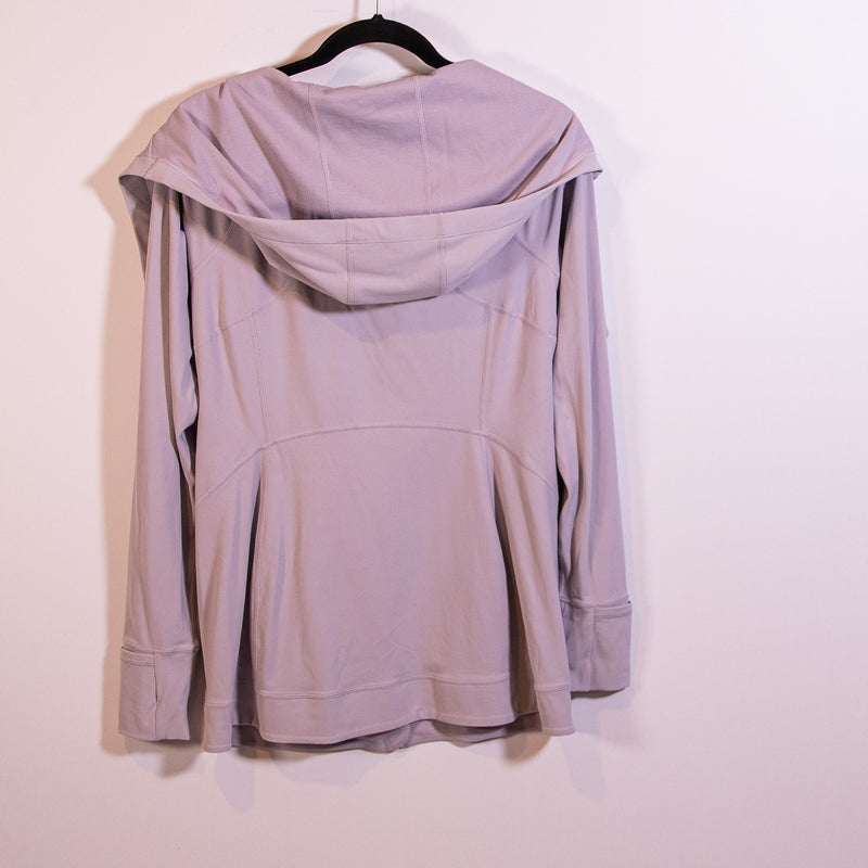 Lululemon Women's Every Journey Hoodie II Full Zip Jacket Nulu Iced Iris 12