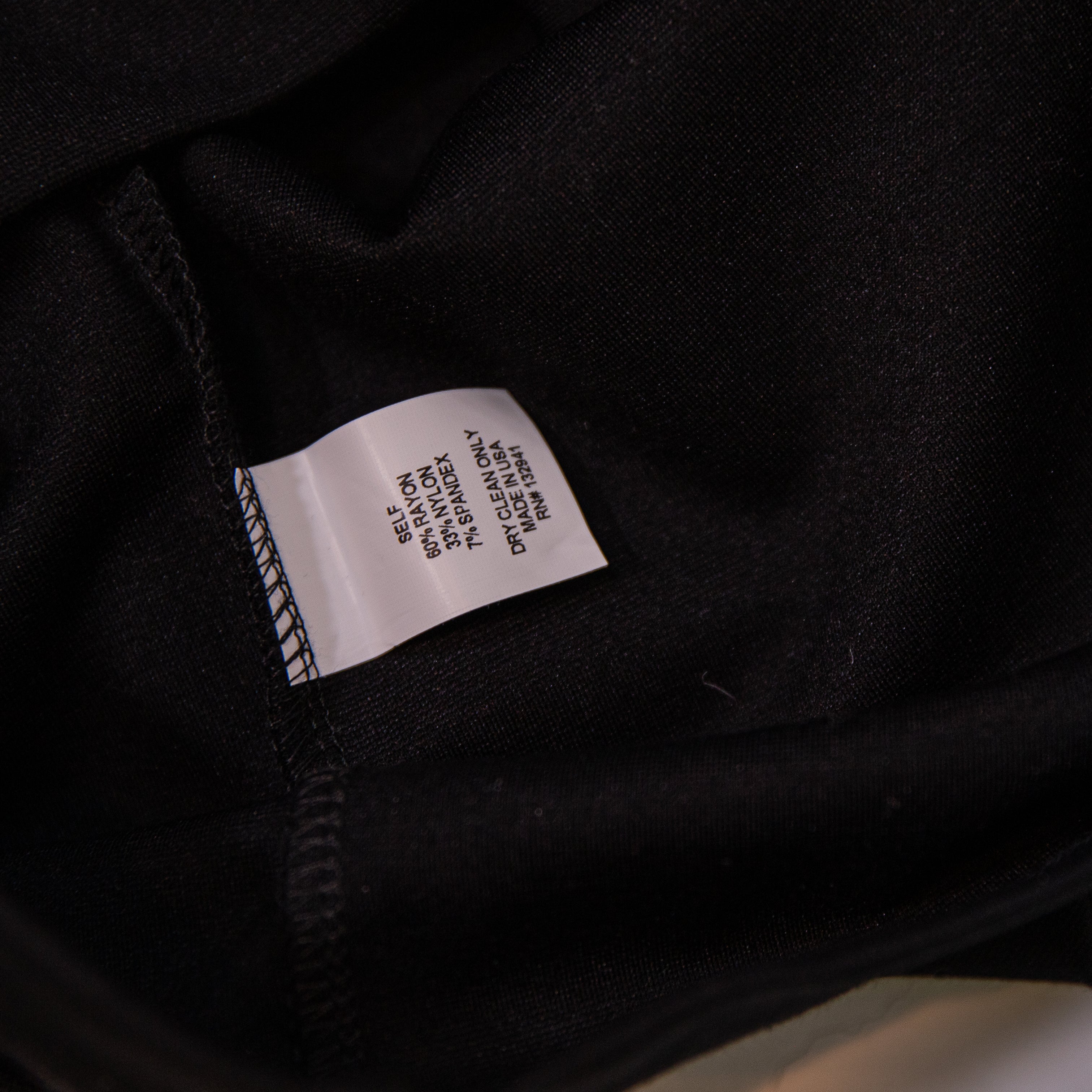 Commando Faux Vegan Leather High Waisted Slimming Black Leggings Pants Large