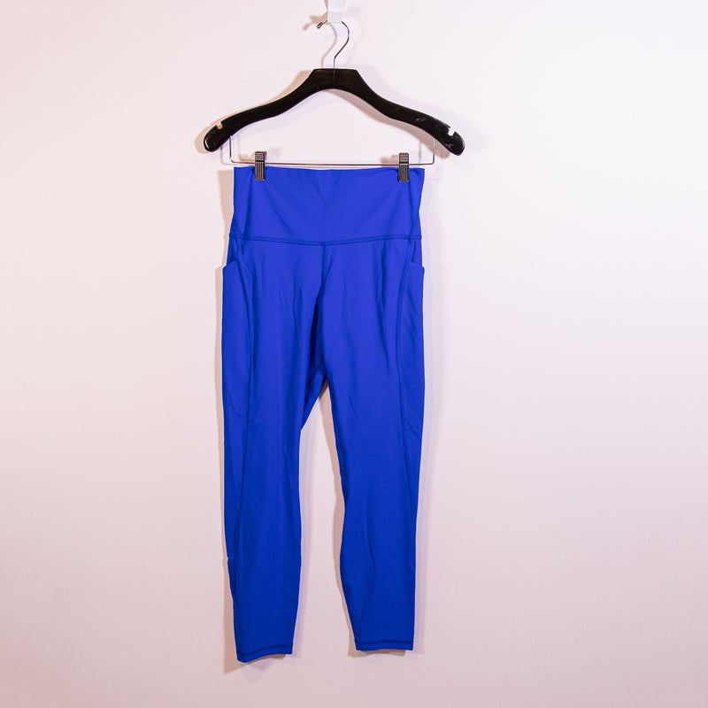Lululemon Women's Align High-Rise Pant 25" Galactic Cobalt Blue Leggings 8