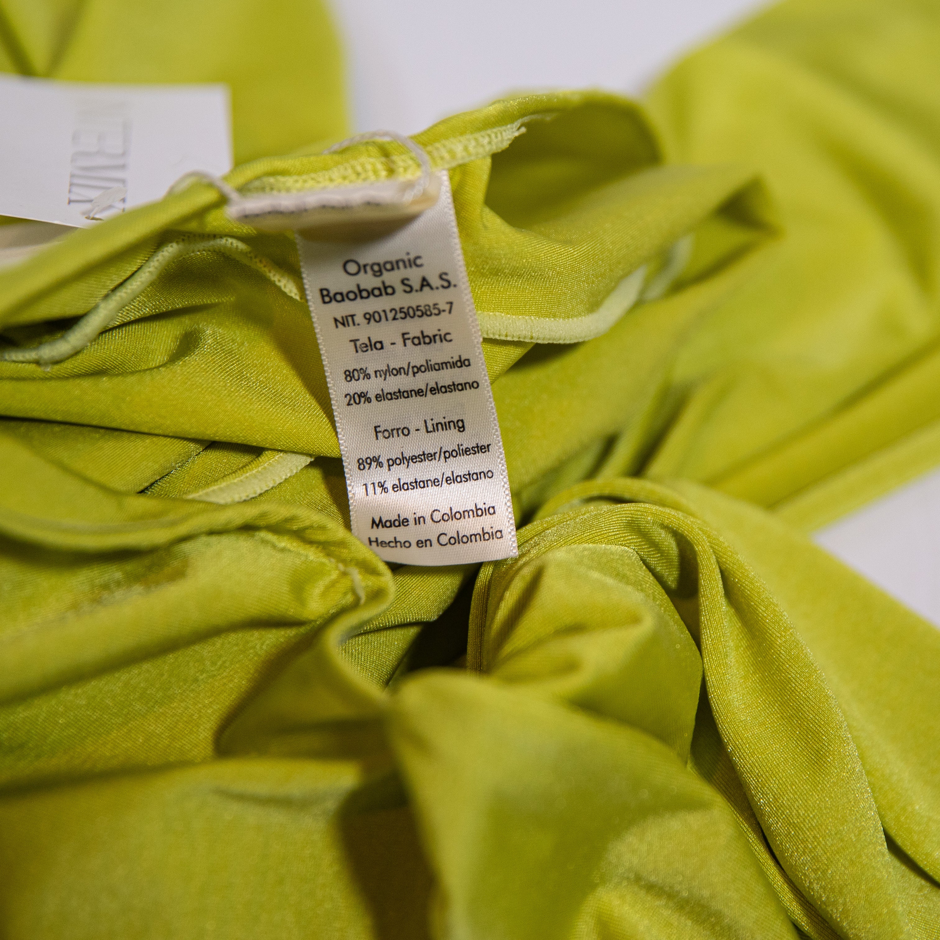 NEW Baobab Mia Midi Pareo Stretch Knit Cut Out Dress Swim Coverup Green Small