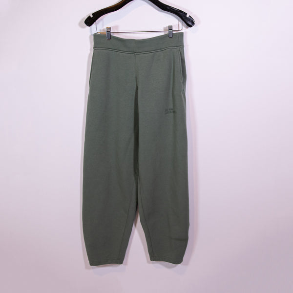 Lululemon Women's Heavyweight Fleece Lined Ankle Sweatpants Grey Eucalyptus M
