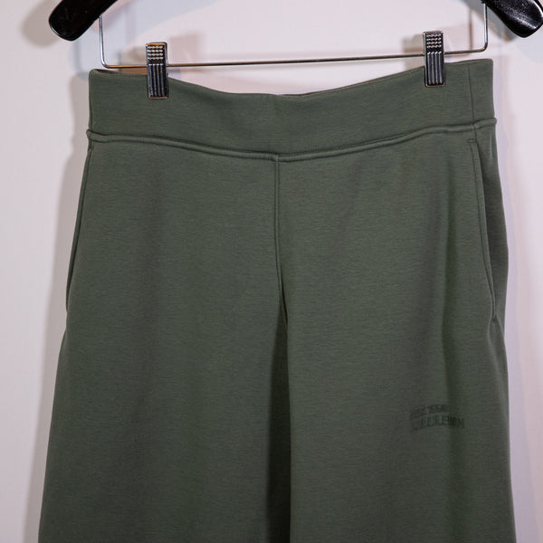 Lululemon Women's Heavyweight Fleece Lined Ankle Sweatpants Grey Eucalyptus M