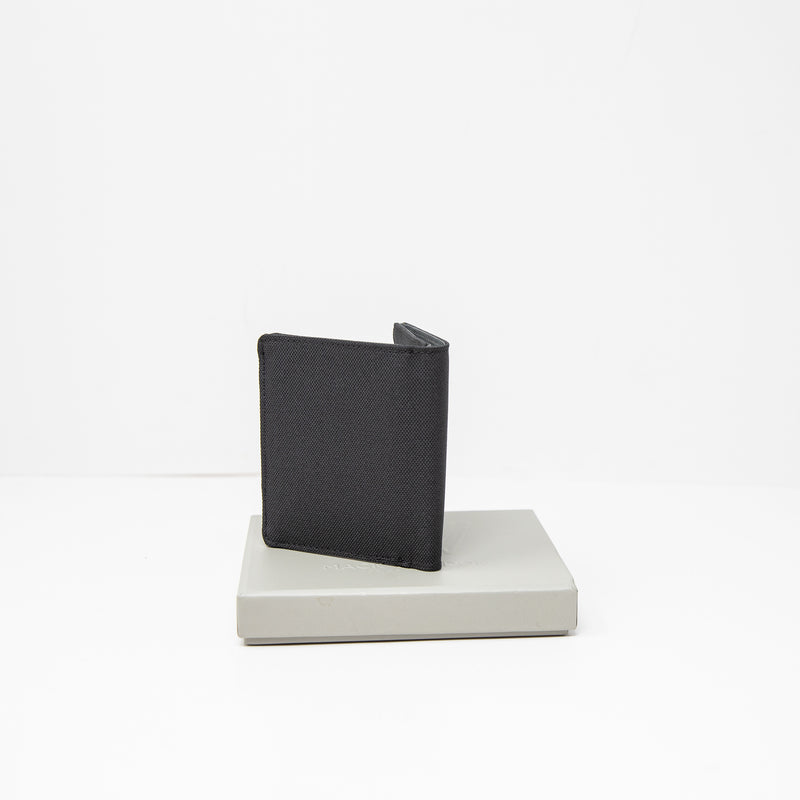 Mack Weldon Men's Bi Fold Woven Fabric Wallet Gray
