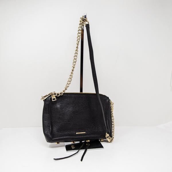 Rebecca Minkoff Avery Genuine Leather Convertible Crossbody Shoulder Purse Bag