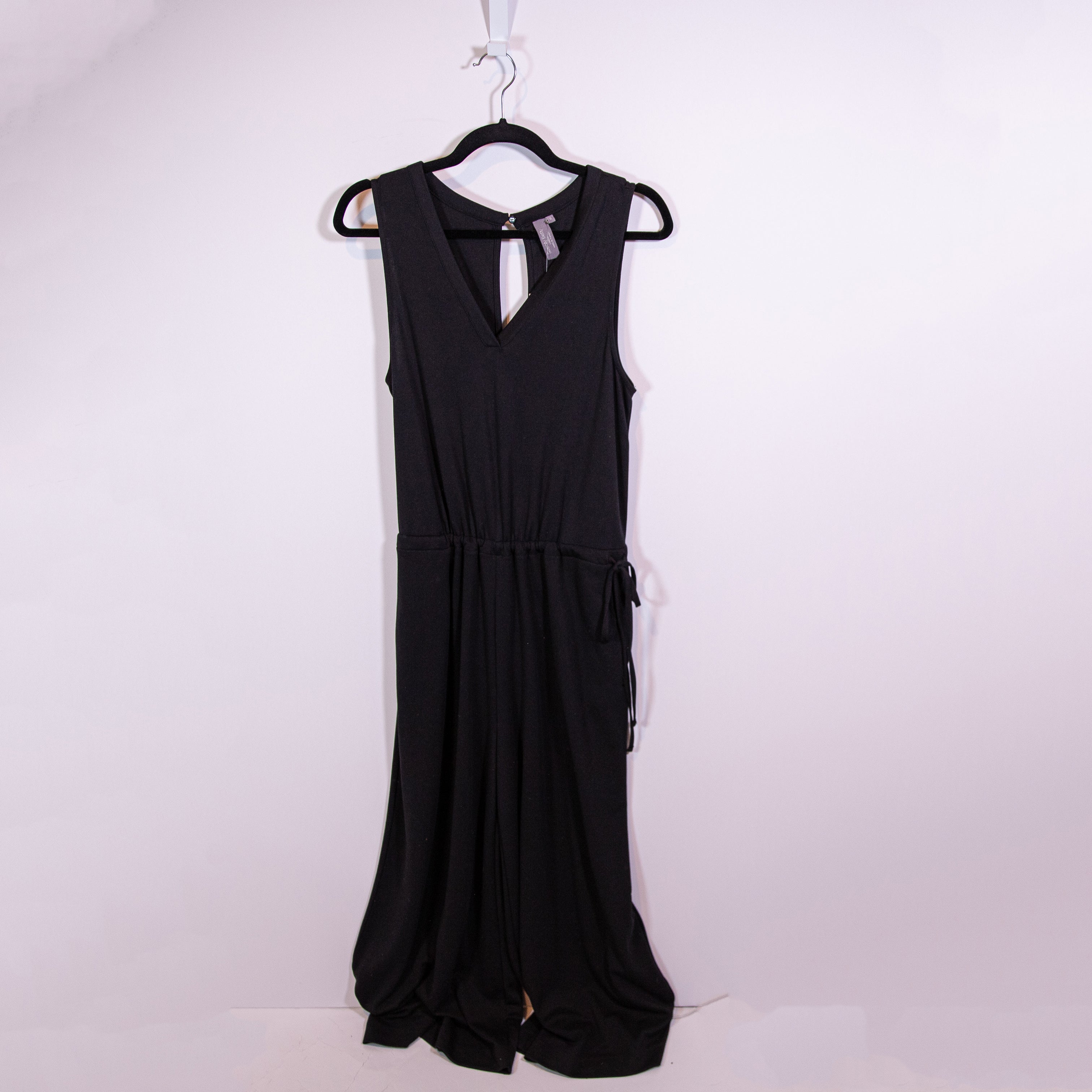 NEW Sweaty Betty Cruise Cupro Stretch Knit V Neck Sleeveless Jumpsuit Jumper S