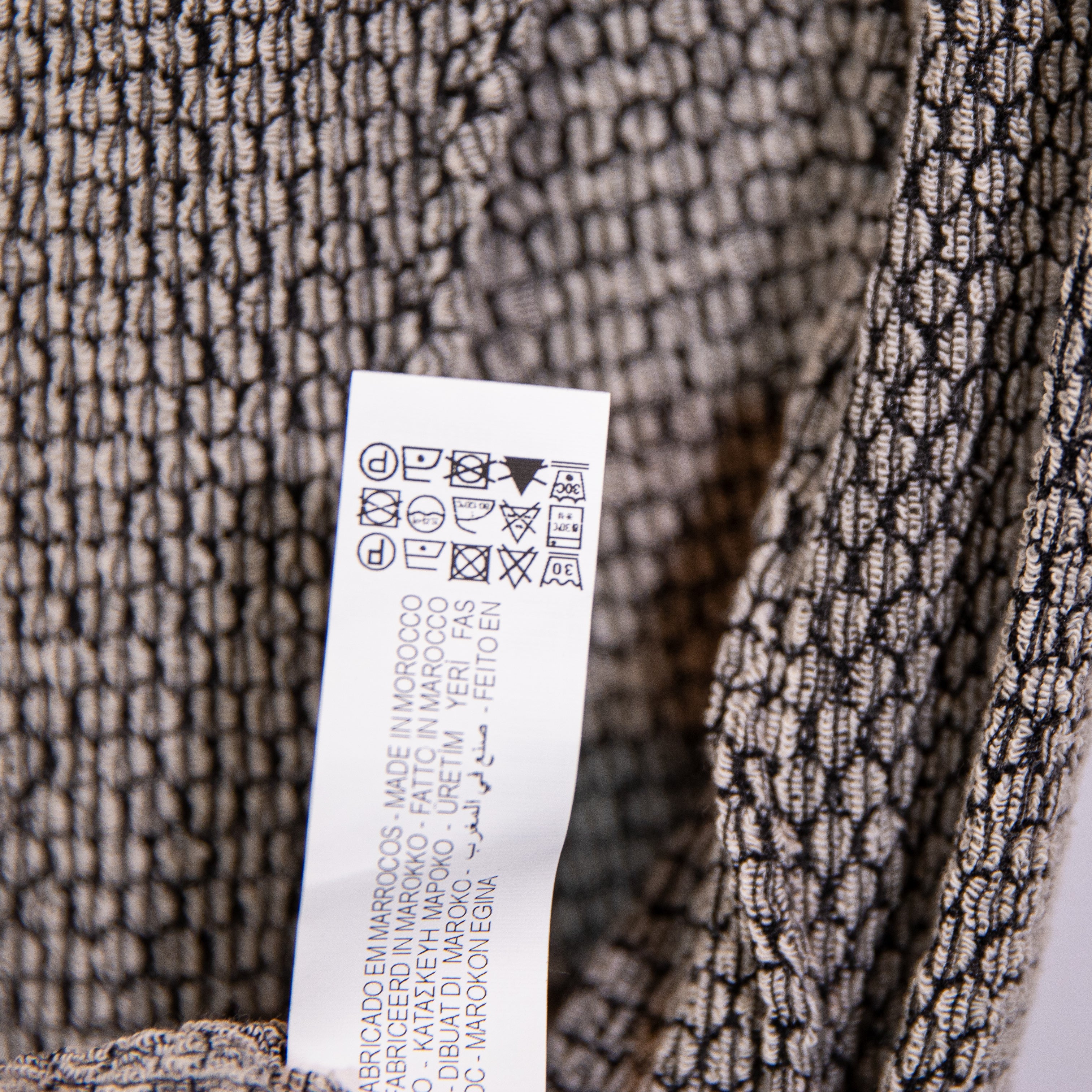 NEW Zara Crochet Knit Assymetrical Seams Long Sleeve Pullover Sweater Dress XS