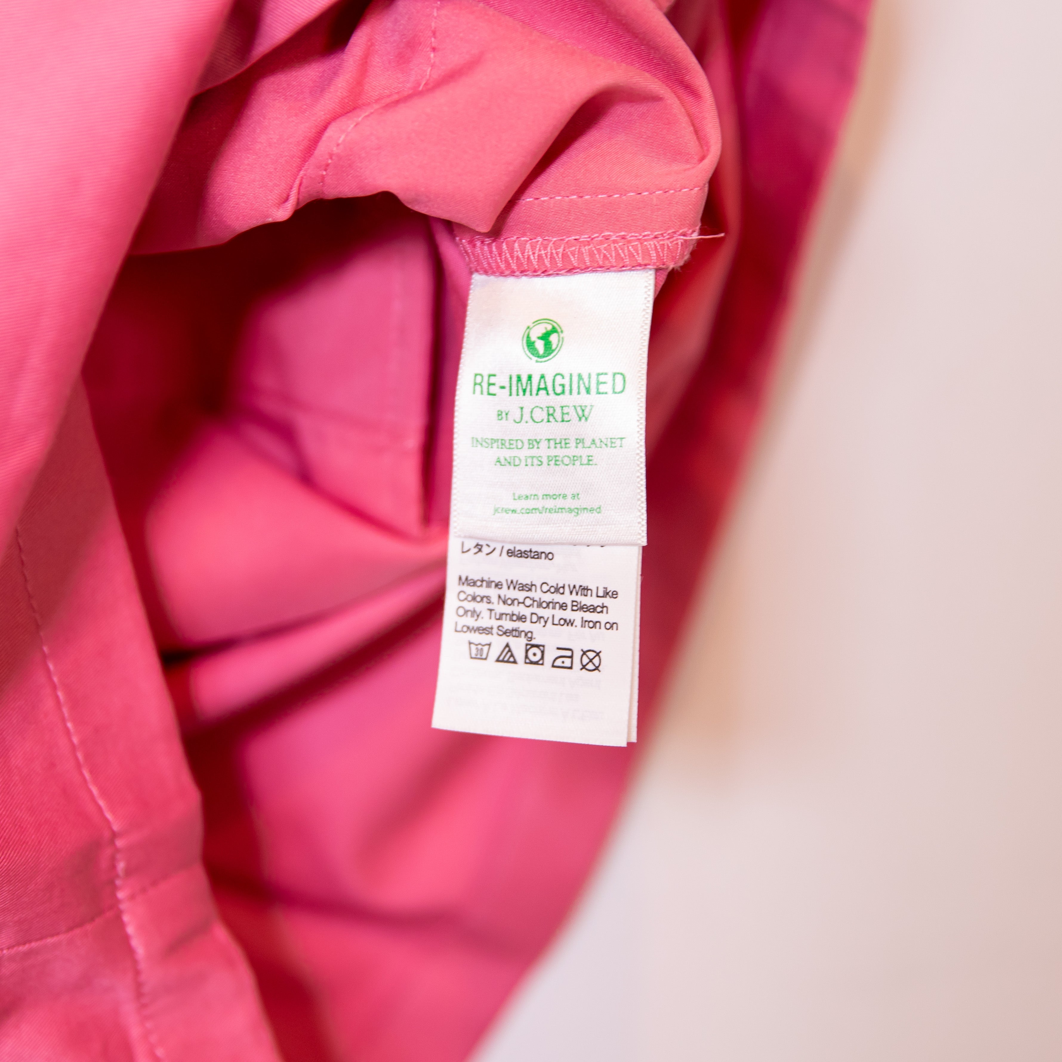 NEW J. Crew High Rise Pleated Mini Short In Lightweight Chino Cotton Poplin Pink