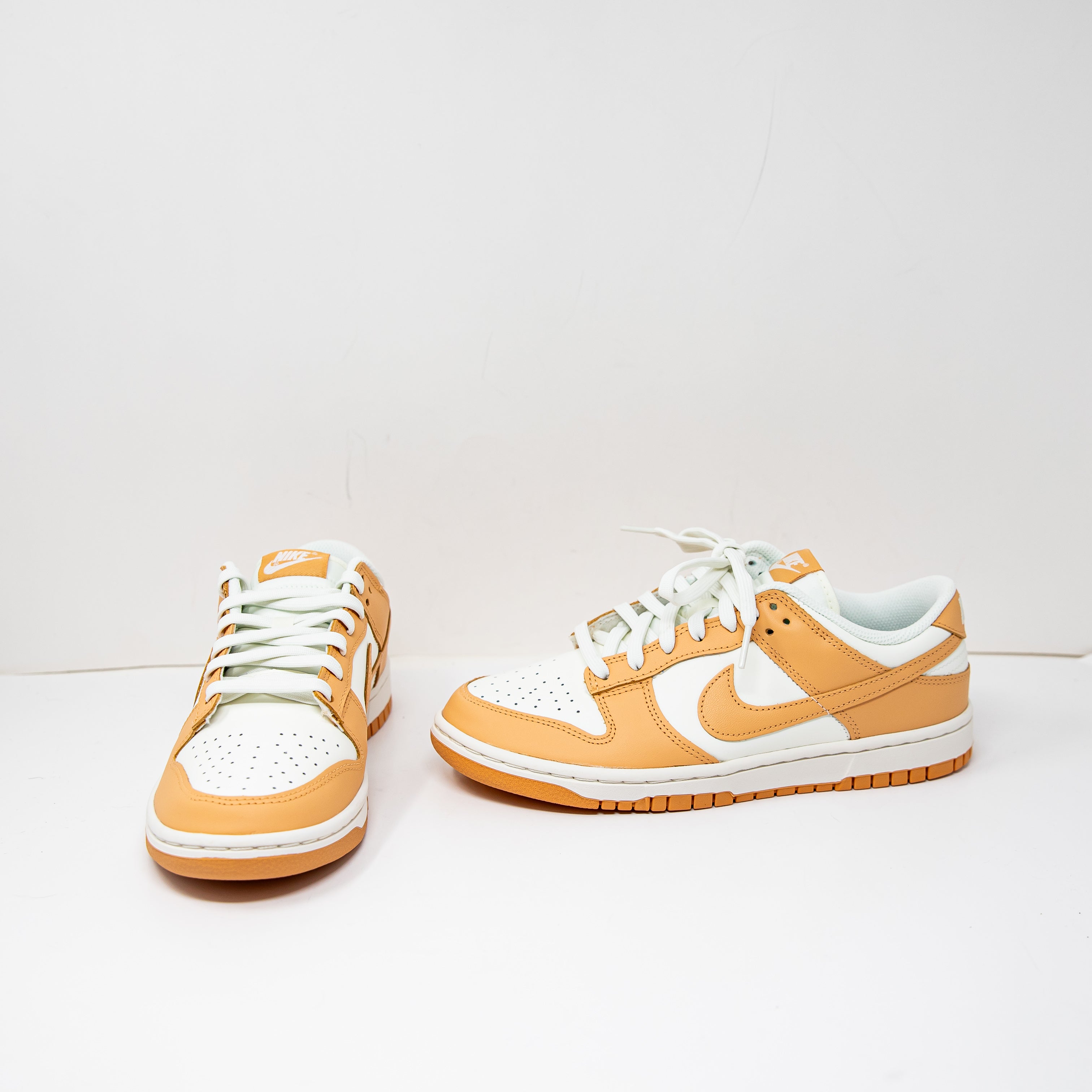 NEW Nike Women's Dunk Low Top DD1503-114 Harvest Moon White Sneakers Shoes 8.5
