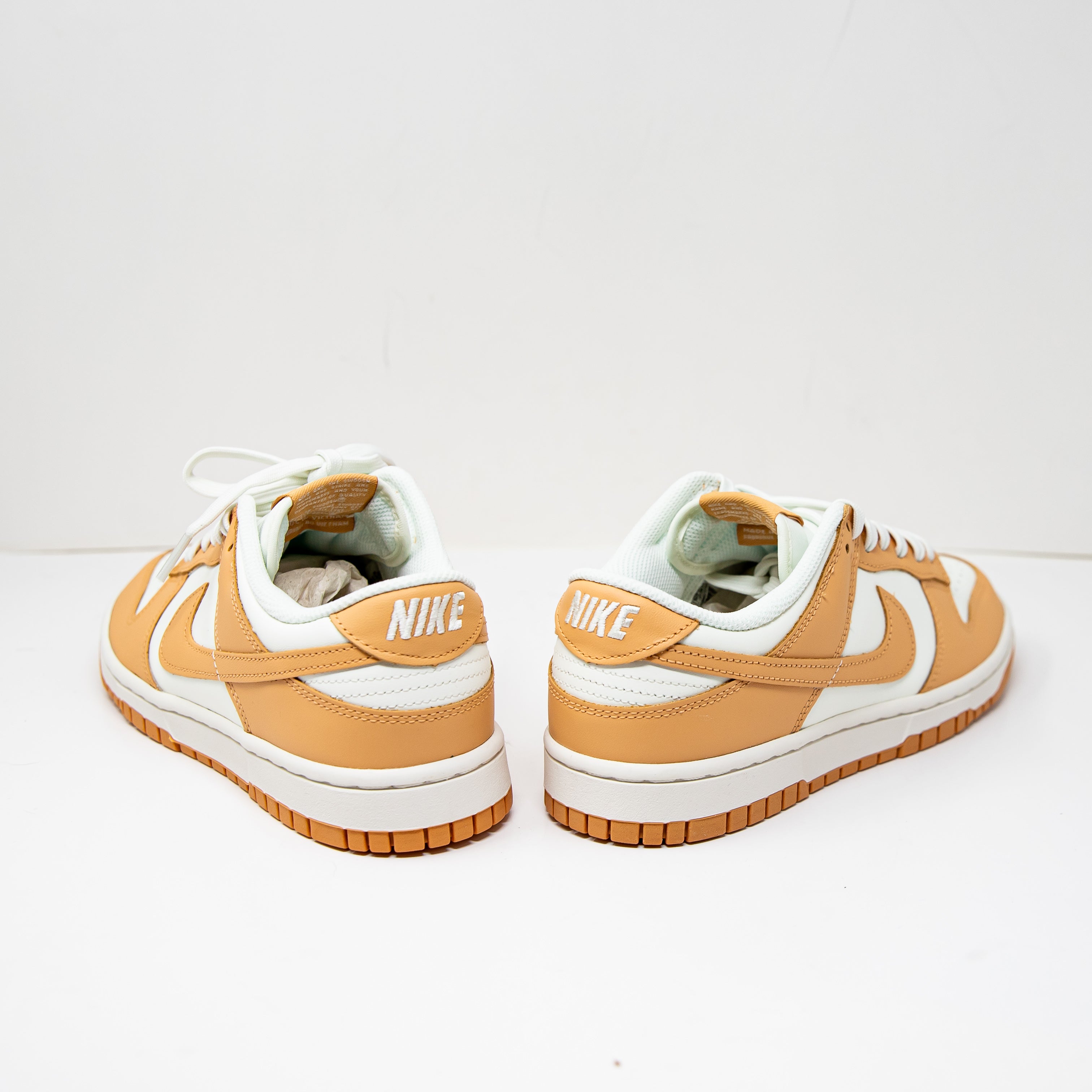 NEW Nike Women's Dunk Low Top DD1503-114 Harvest Moon White Sneakers Shoes 8.5