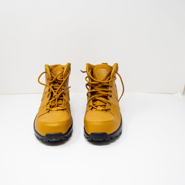NEW Nike Youth Manoa Leather High Top Boots Sneakers BQ5372-700 Wheat Brown 7Y