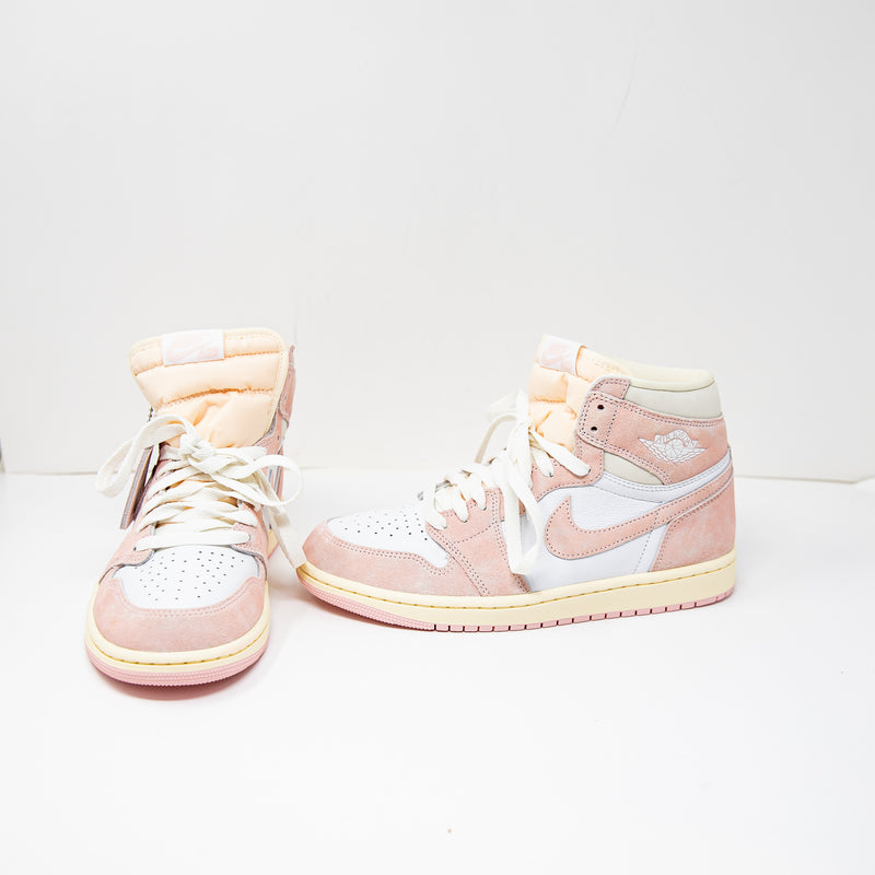 NEW Nike Women's FD2596-600 Air Jordan 1 High Top Washed Pink Sneakers Shoes 8.5