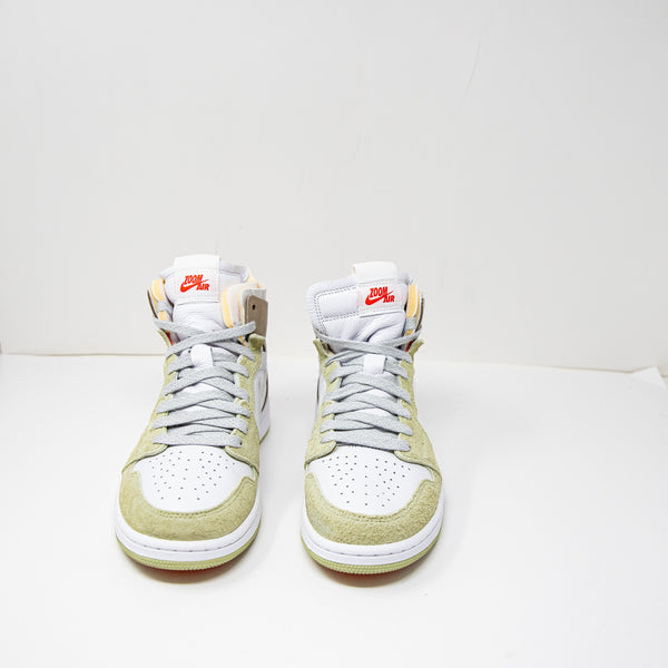 Nike Women's Jordan 1 Zoom CMFT Olive Aura Limited CT0979-102 Sneakers Shoes 8