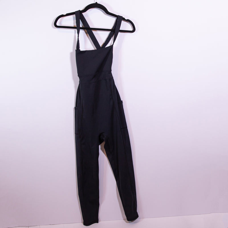 Free People FP Movement My High One Piece Jumpsuit Jumper Athletic Black Small