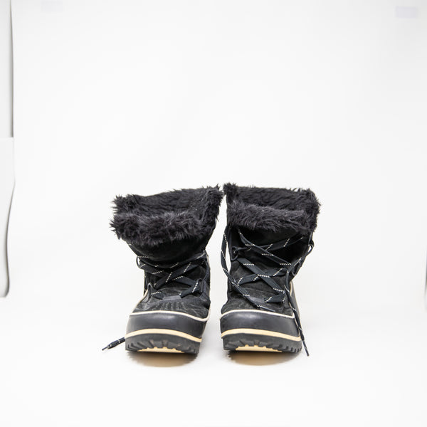 Sorel Women's Curry Tivoli II Suede 1567031010 Faux Fur Ankle Snow Winter Boots