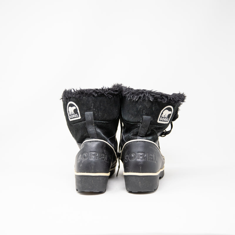 Sorel Women's Curry Tivoli II Suede 1567031010 Faux Fur Ankle Snow Winter Boots