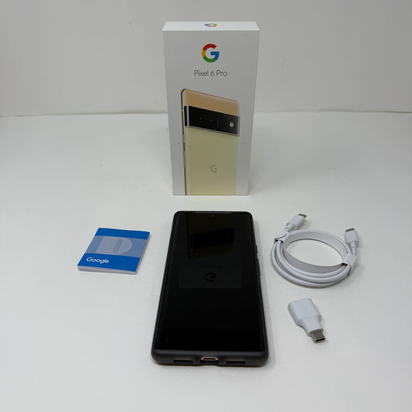 Google Pixel 6 Pro 56 mmWave &amp; Sub 6 6.7" 128 GB Sorta Sunny Phone