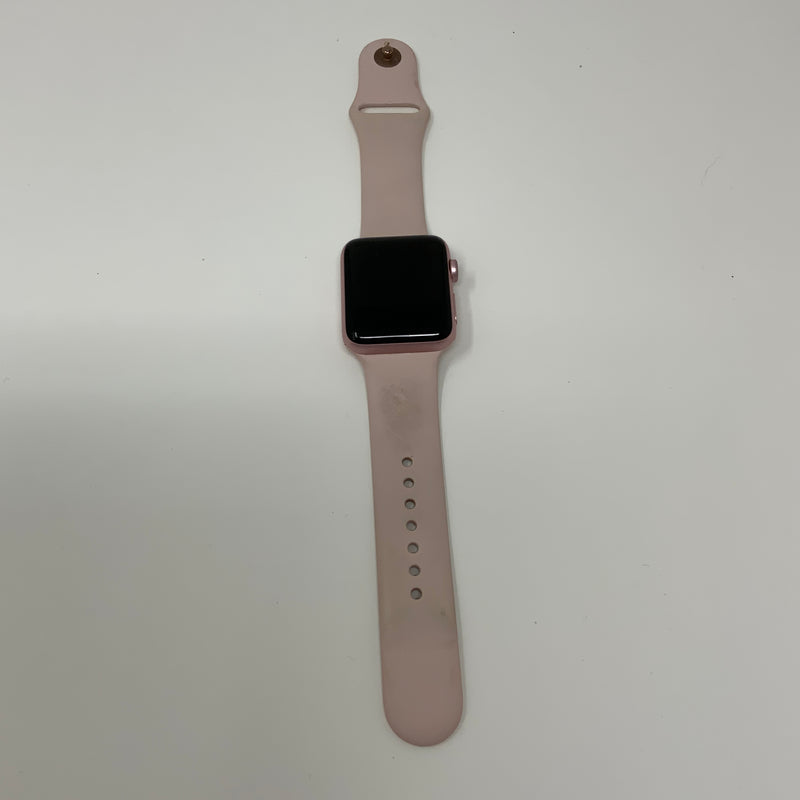 Apple Watch Series 2 42MM Aluminum Case ION-X Glass Ceramic Back Watch Pink