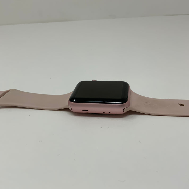 Apple Watch Series 2 42MM Aluminum Case ION-X Glass Ceramic Back Watch Pink