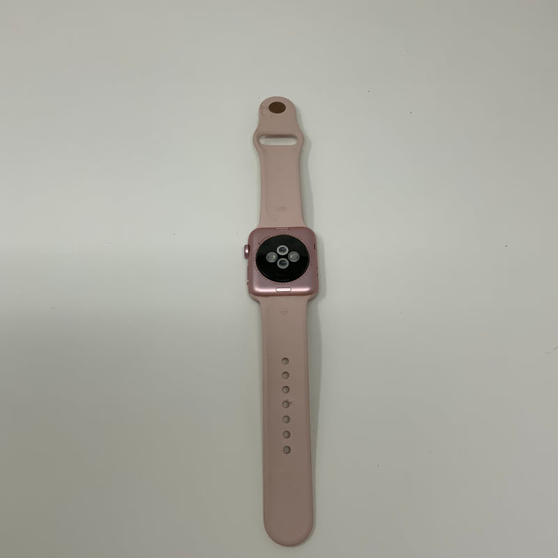 Apple Watch Series 2 42MM Aluminum Case ION-X Glass Ceramic Back Watch Pink