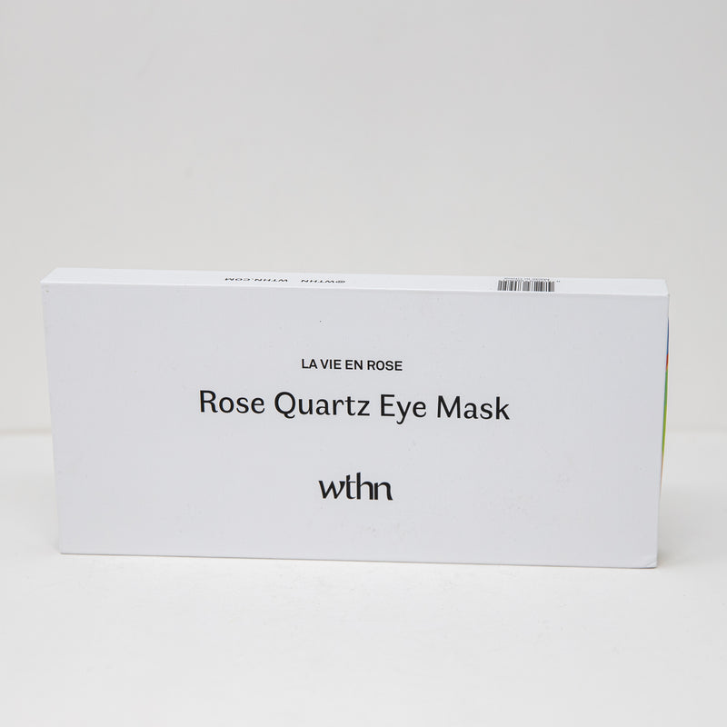 NEW Wthn Rose Quartz Genuine Stone Spa Relax Eye Mask