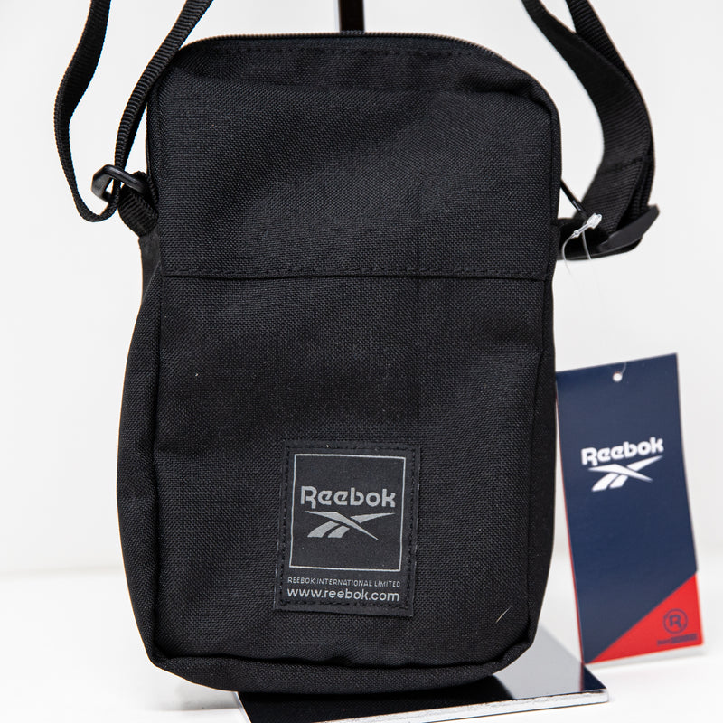 NEW Reebok Workout Ready City Athletic Work Out Crossbody Mini Purse Bag Black