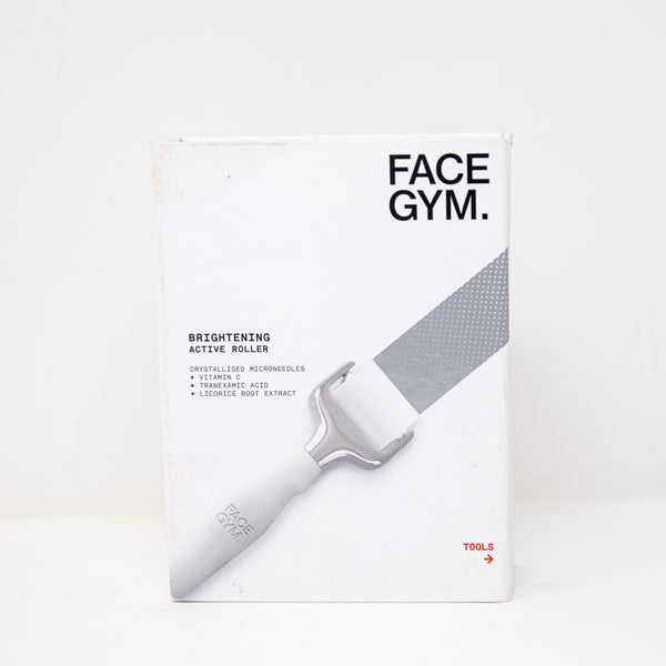 NEW Face Gym Brightening Active Roller Crystalised Microneedles Face Facial