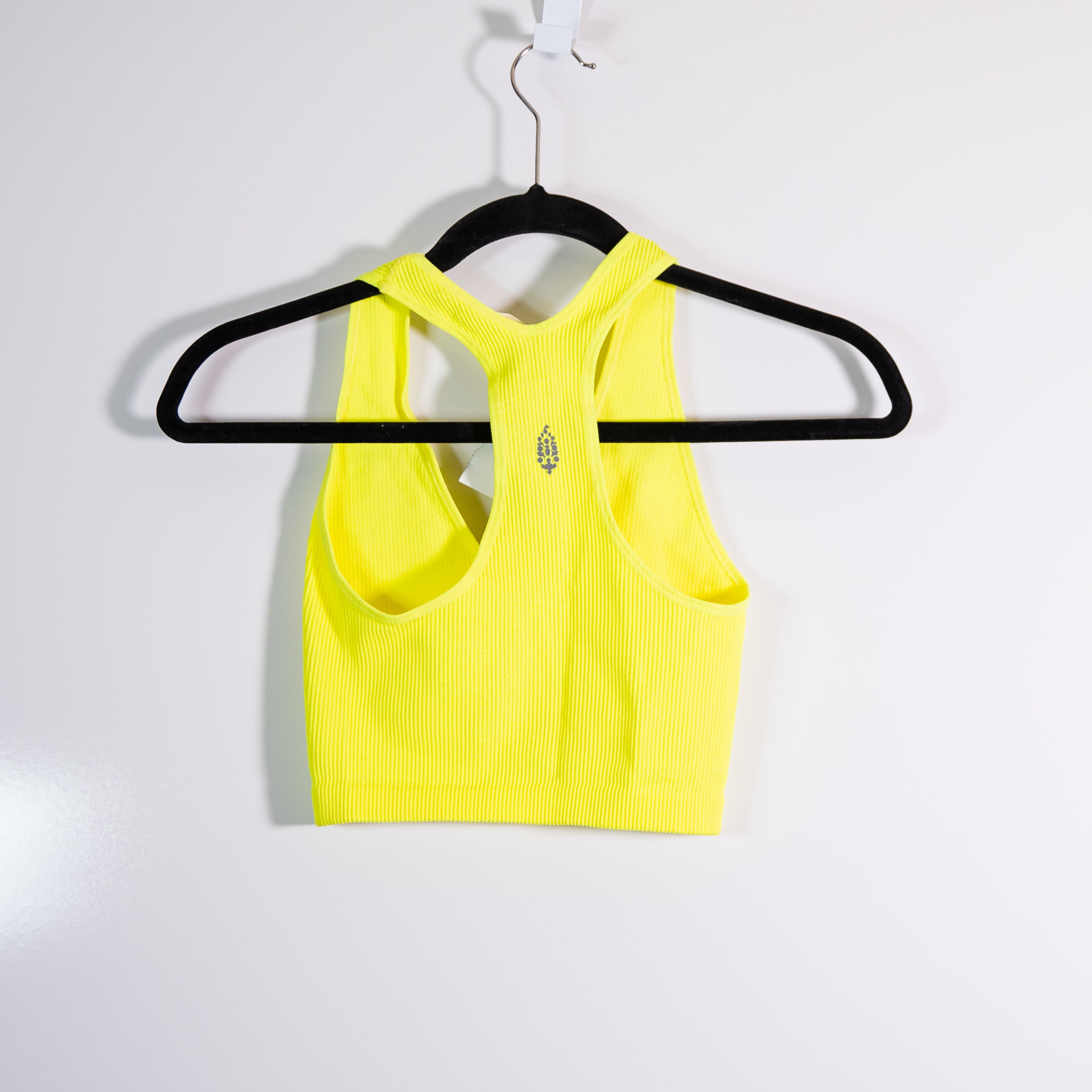 NEW Free People FP Movement Free Throw Crop Athletic Work Out Tank Zesty Lime S